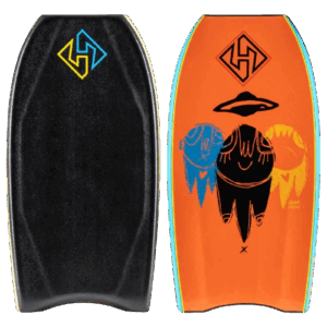 HUBBOARDS QUADCORE FLEX SCIFIVE CRESCENT Black